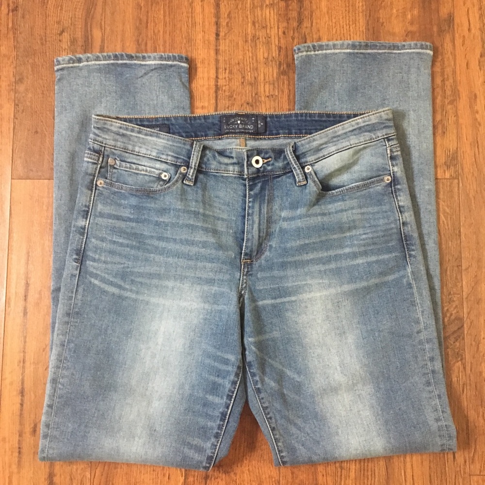 Lucky brand straight leg jeans